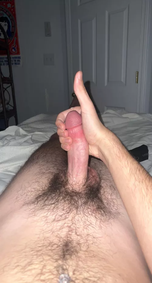 New here Anyone wanna play with my thick barely legal cock 😜