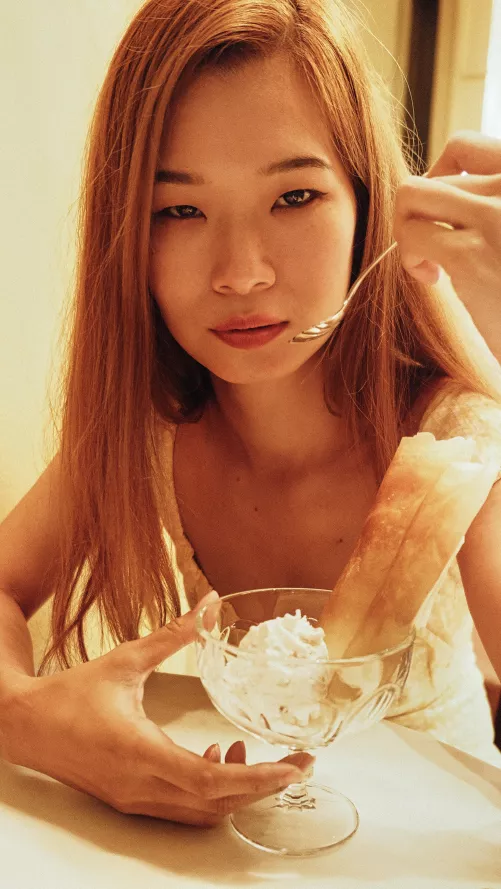 no this is my icecream haha