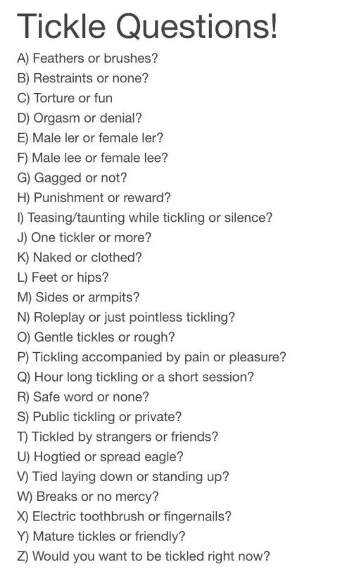 Post your preferences below! :3