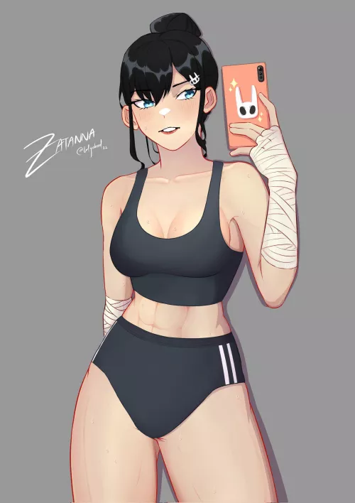 Post-Workout Zatanna (Lolgabxd) [DC]