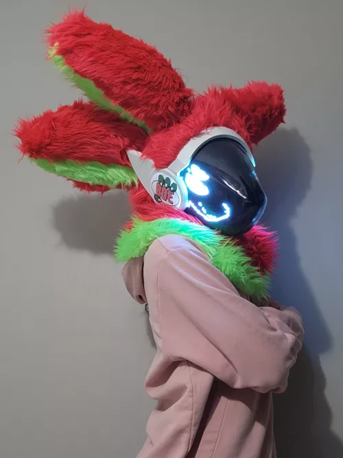 Protogen complete for my robotics team! I hope they'll enjoy it...