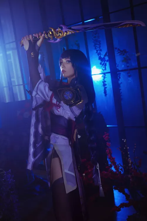 Raiden Shogun cosplay by BellatrixAiden