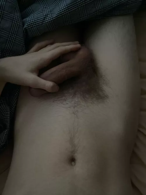 Slapping my hairy dick for daddy (20)