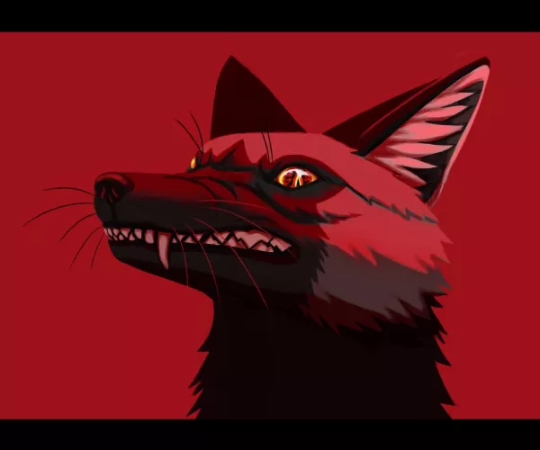 Stare - Character belongs to xxkitsune (Art by me)