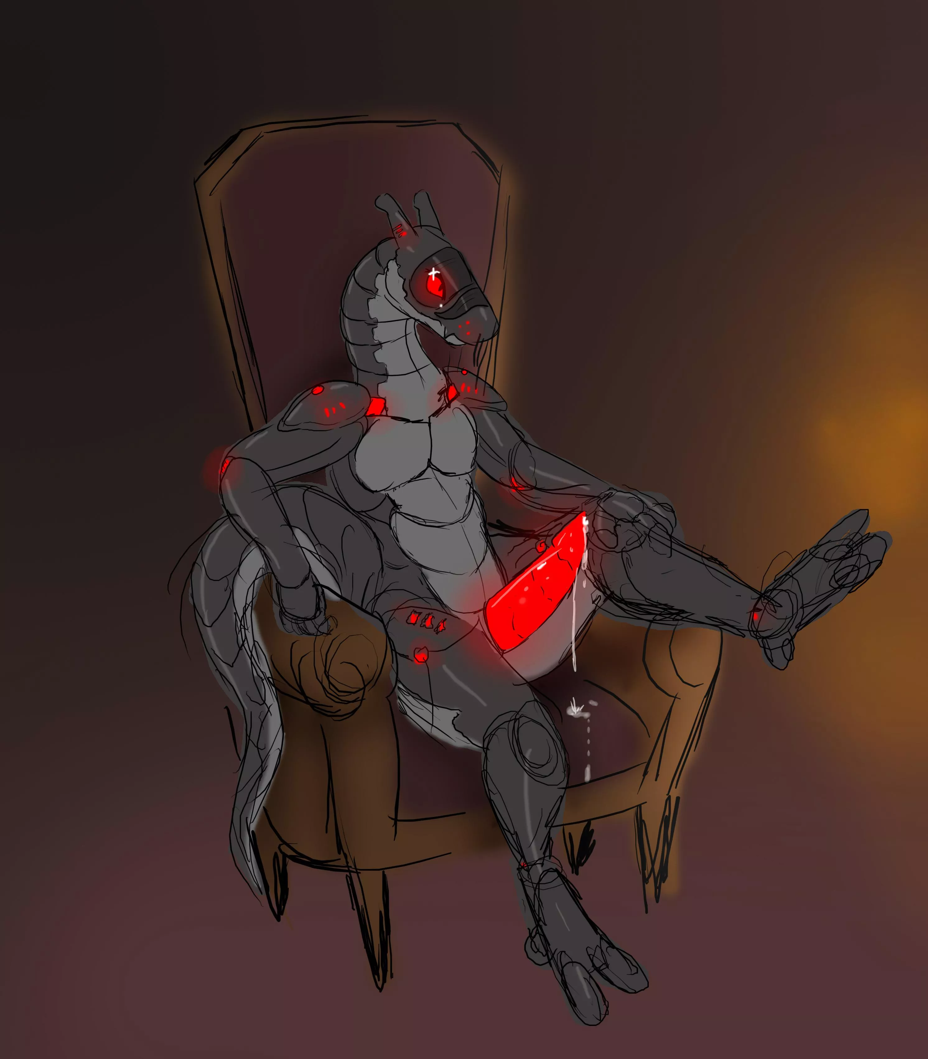 Syntek [Anthro Configuration] (My OC) (Terra the Swamp Witch)