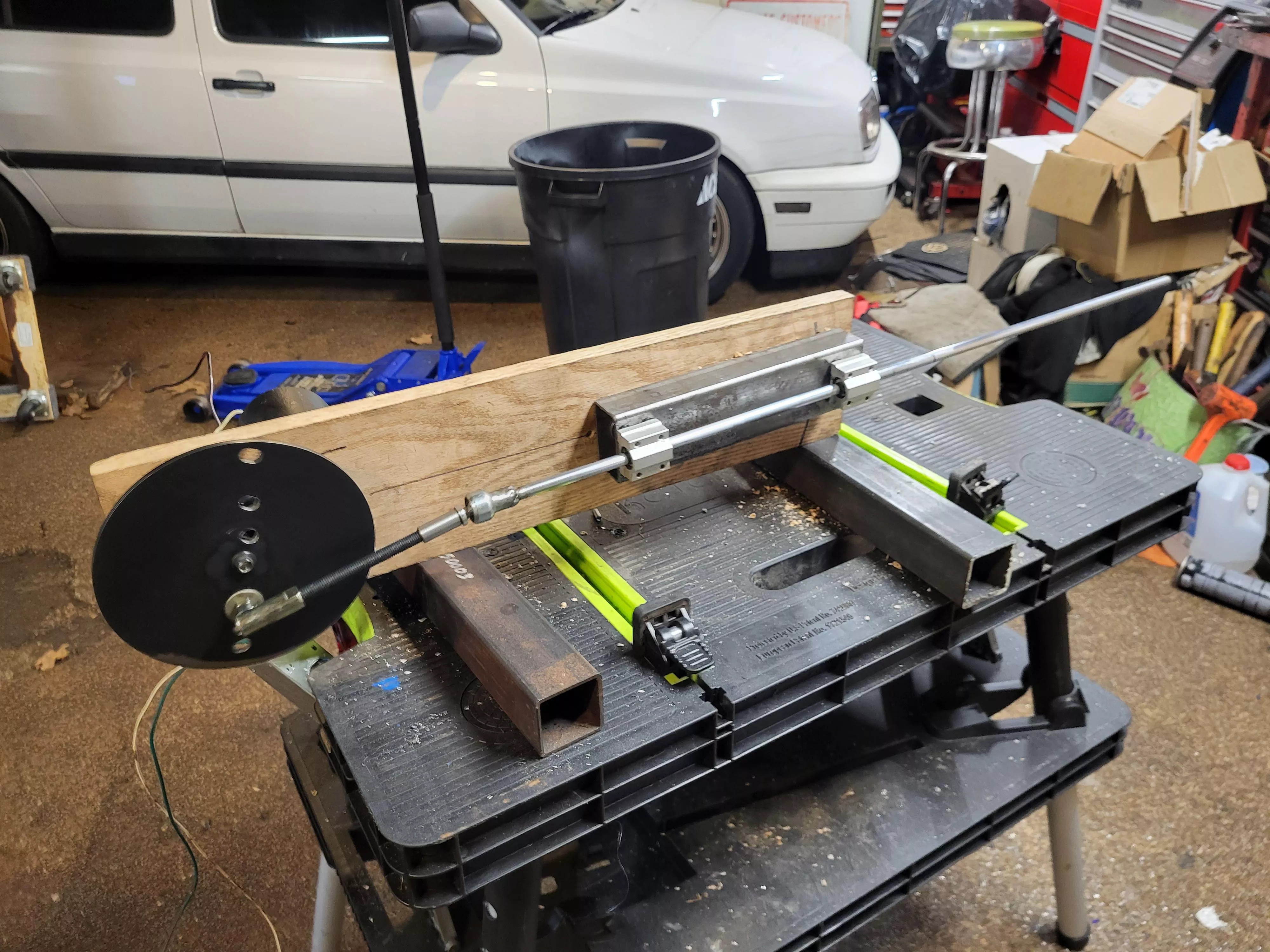 That's enough progress on the build for today. '85 Ford F150 wiper motor, 7