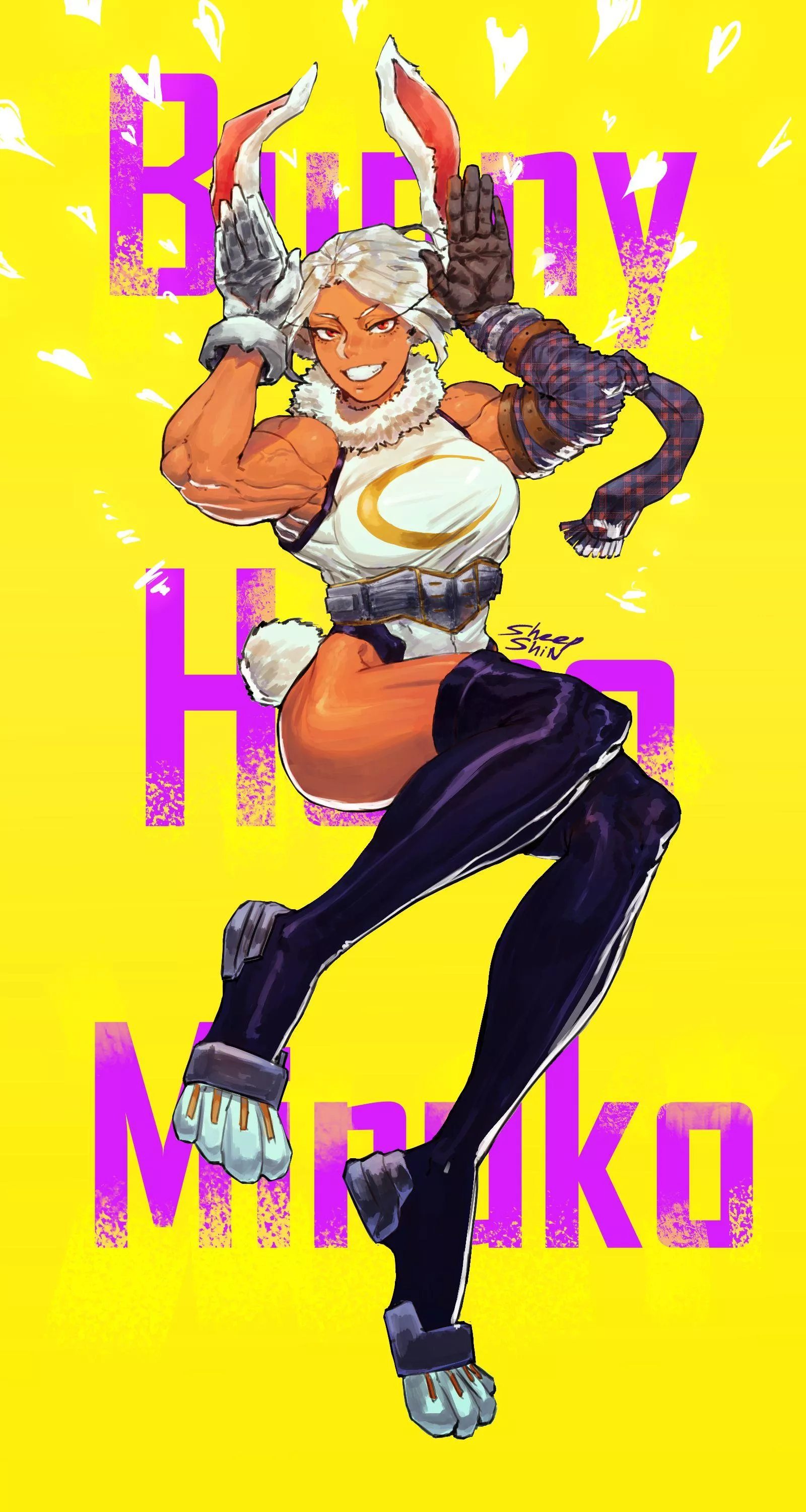 The Bunny Hero (@sheep_shin) [My Hero Academia]