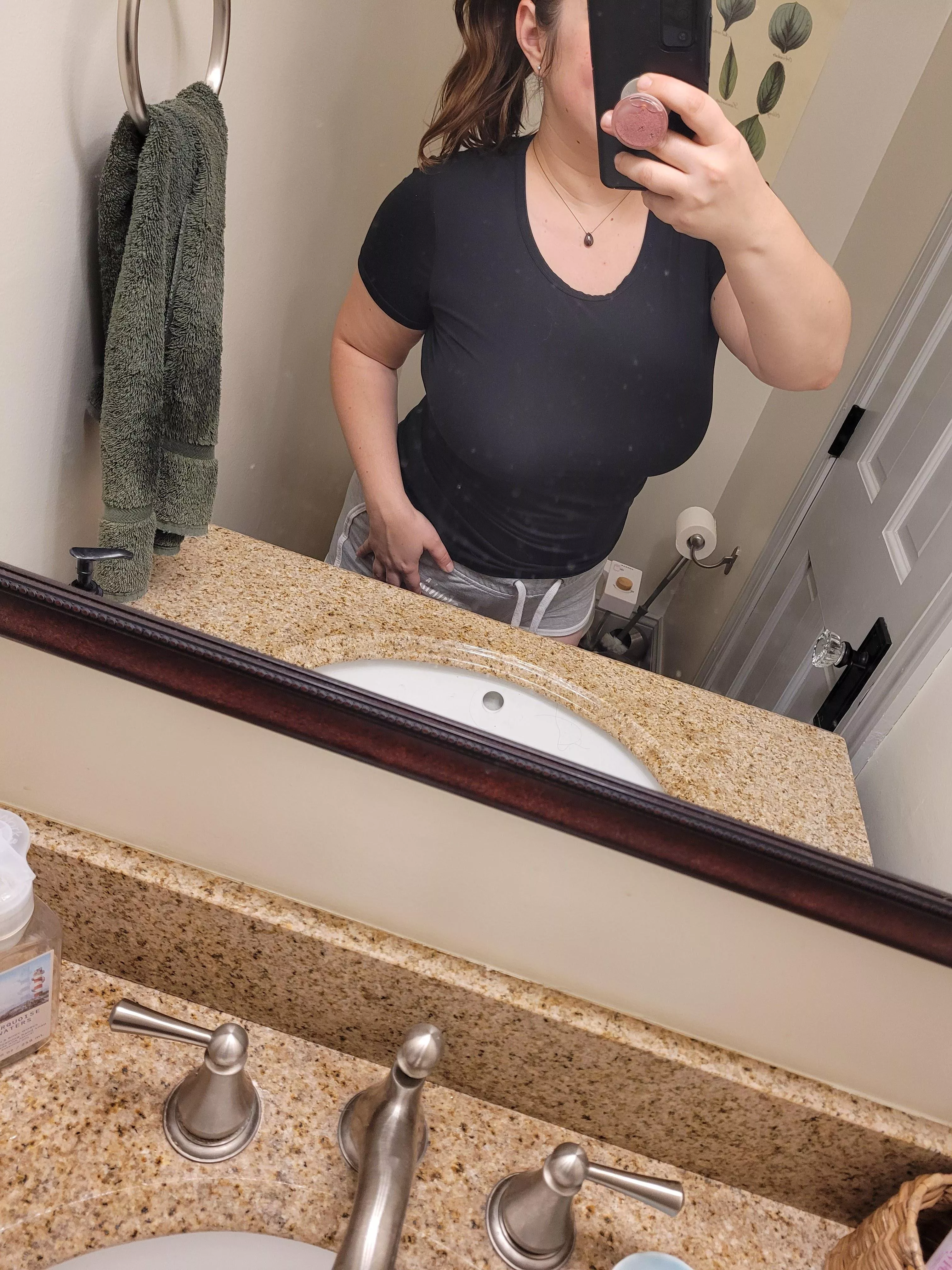 Tight and braless hehe