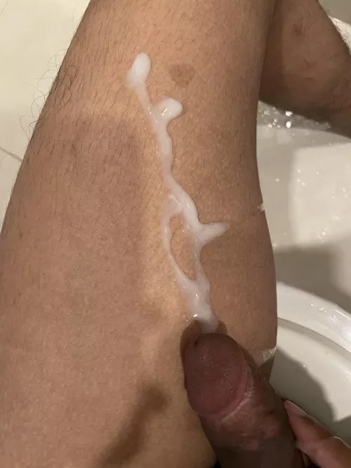 two days worth of cum