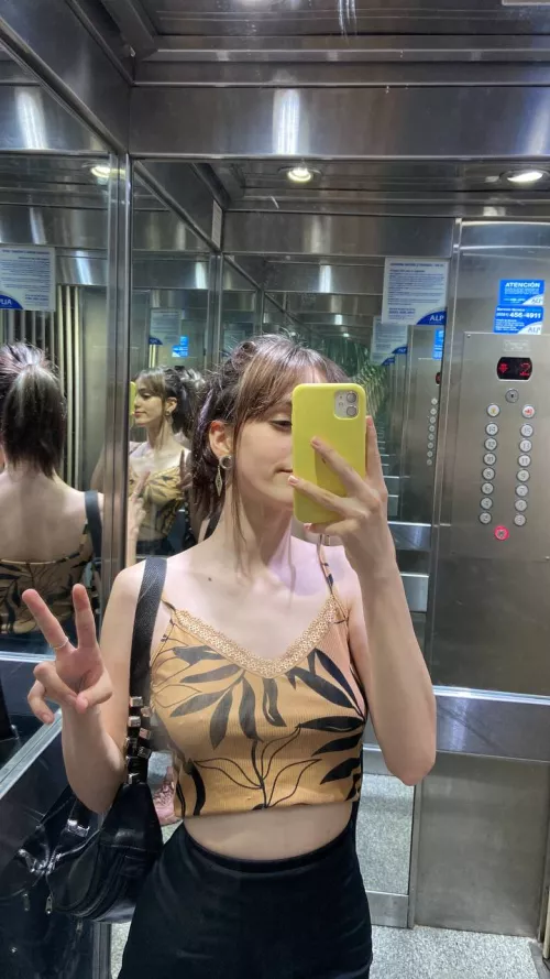 u can even see my nipple piercing hehe