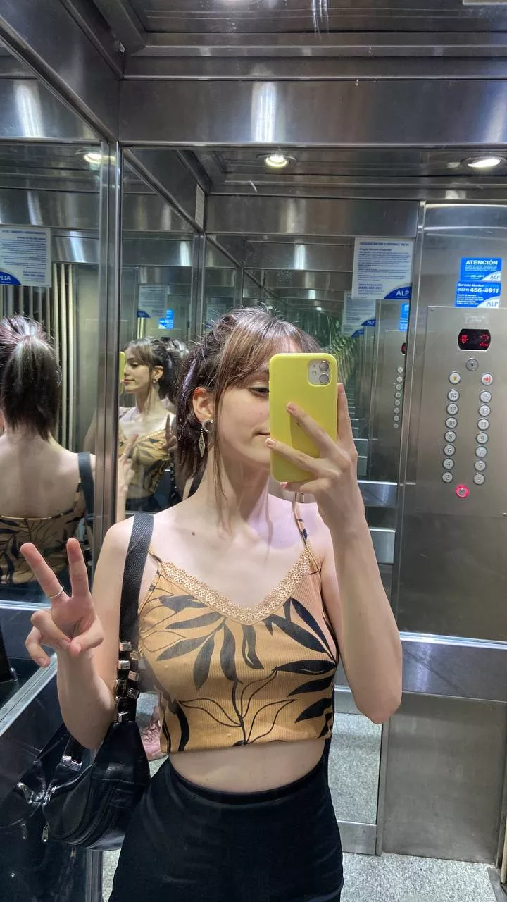 u can even see my nipple piercing hehe