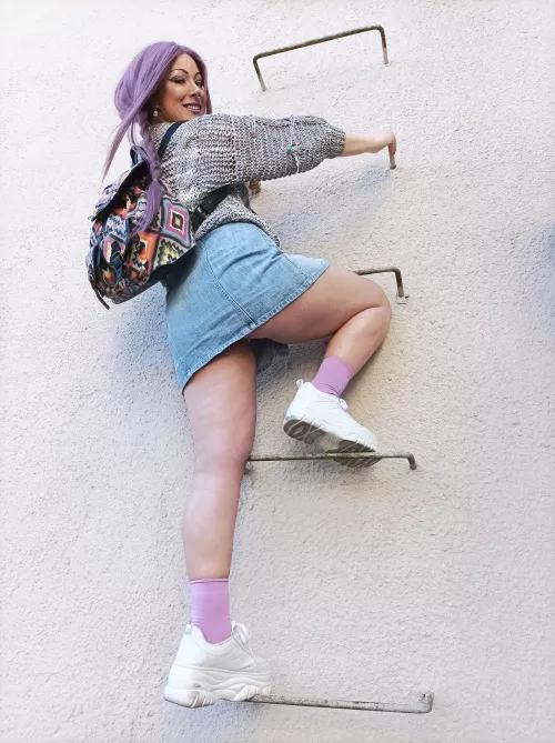 Wanna climb to the roof with me?