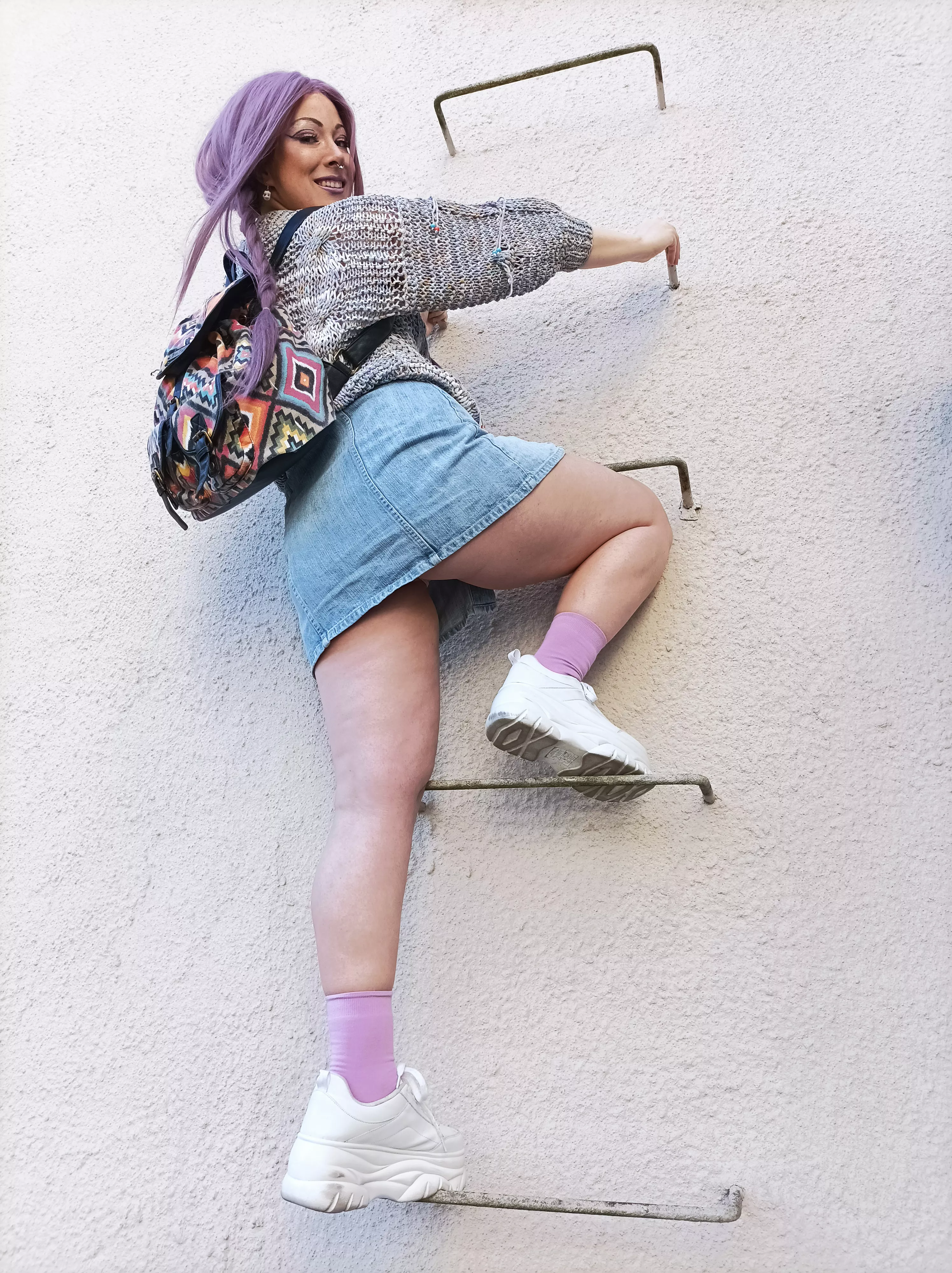 Wanna climb to the roof with me?