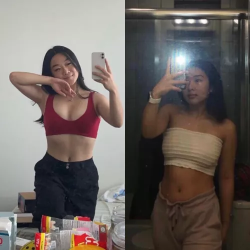 Which girl u Fucking? Left or Right?