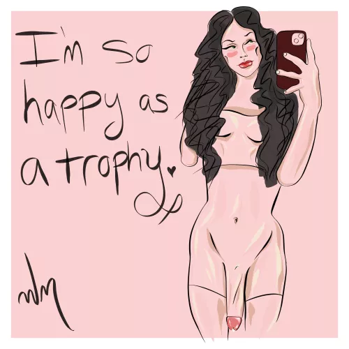 Why play ball when you can be the trophy?