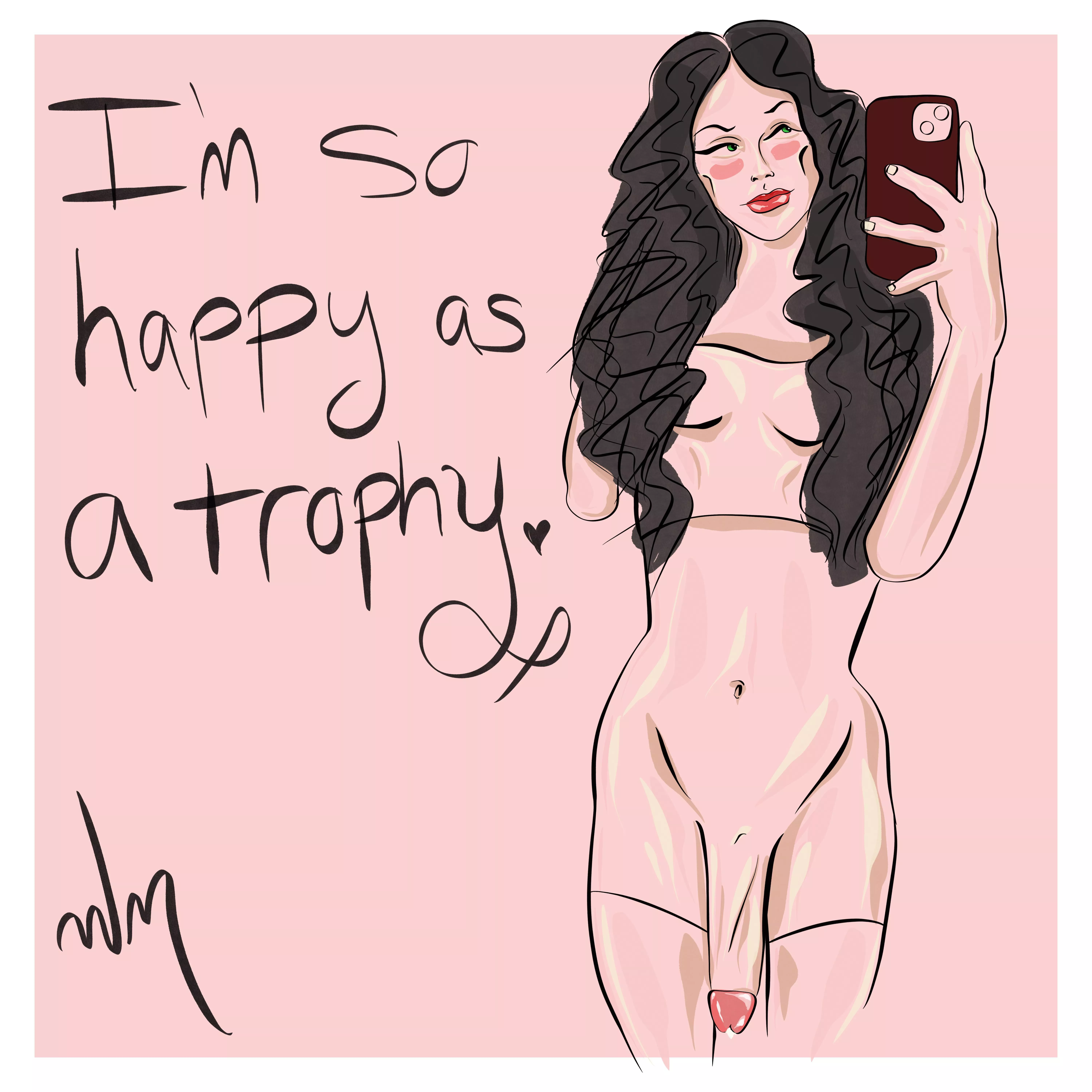 Why play ball when you can be the trophy?