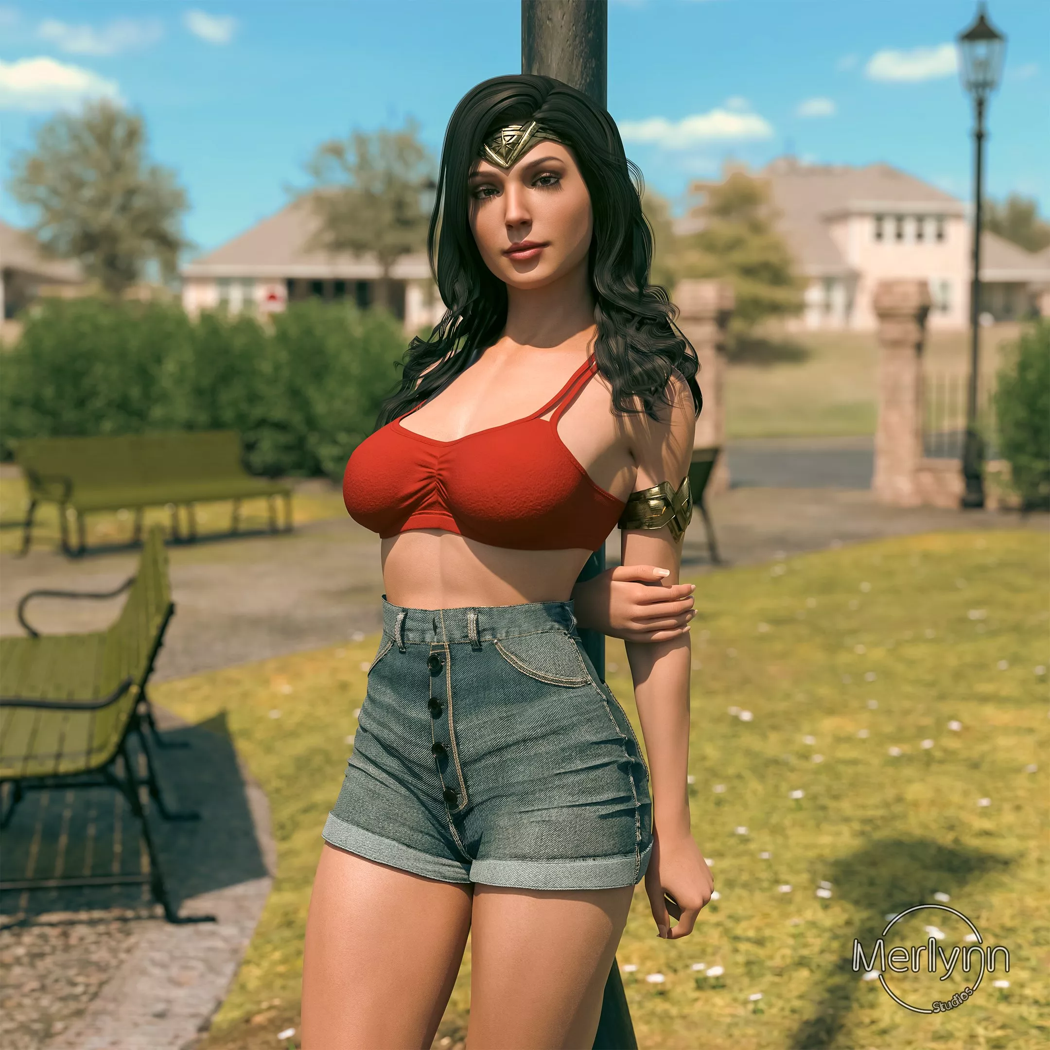 Wonder Woman Day Off (MerlynnStudios) [DC]