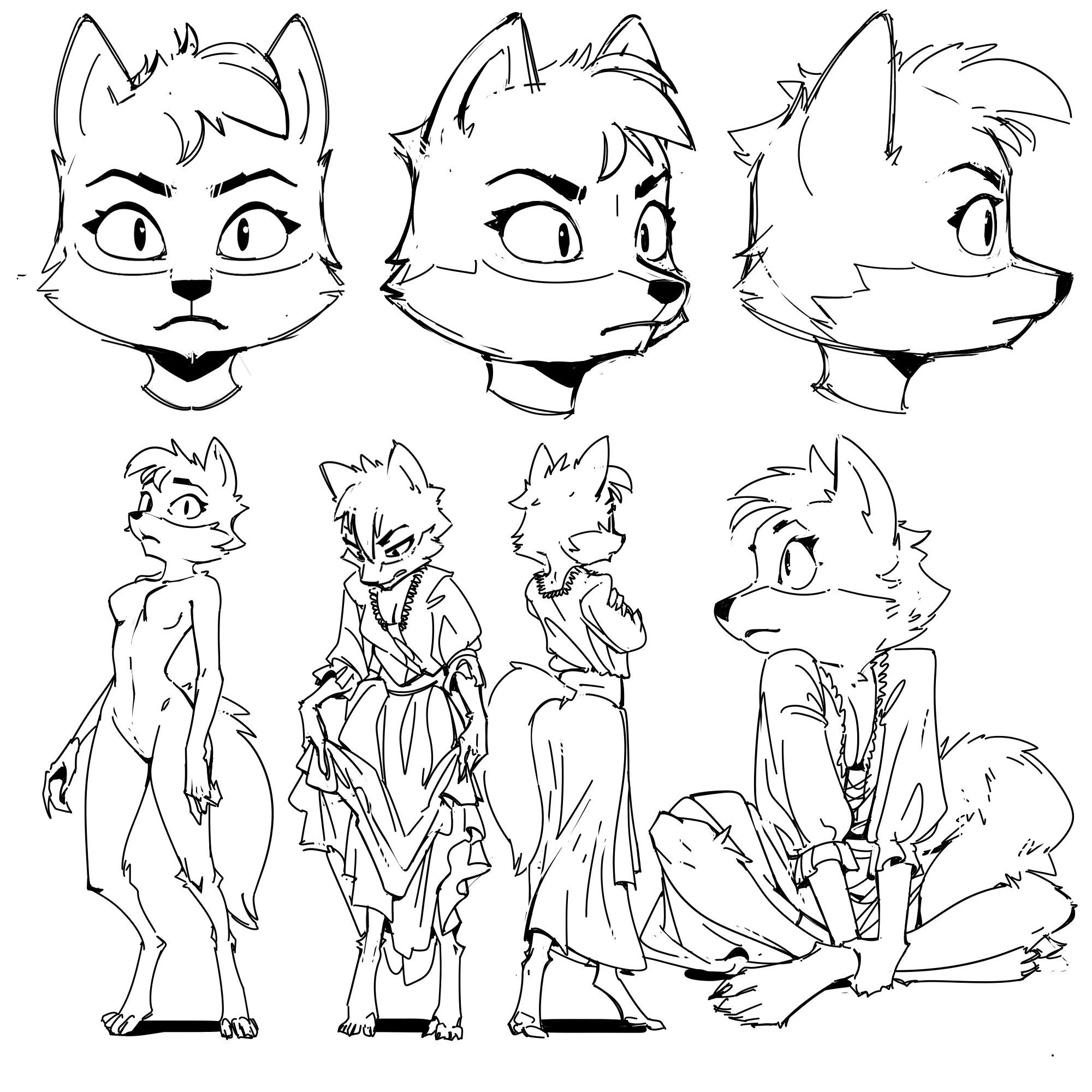 Working on a new character sheet for a comic