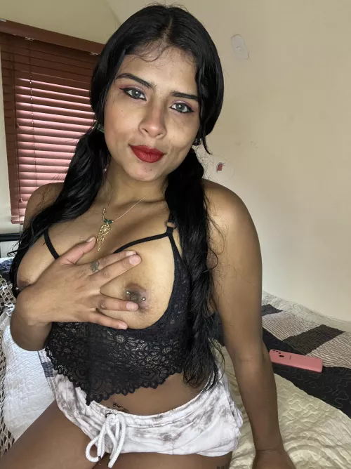 Would you paint my tits with your cum, babe? [F]