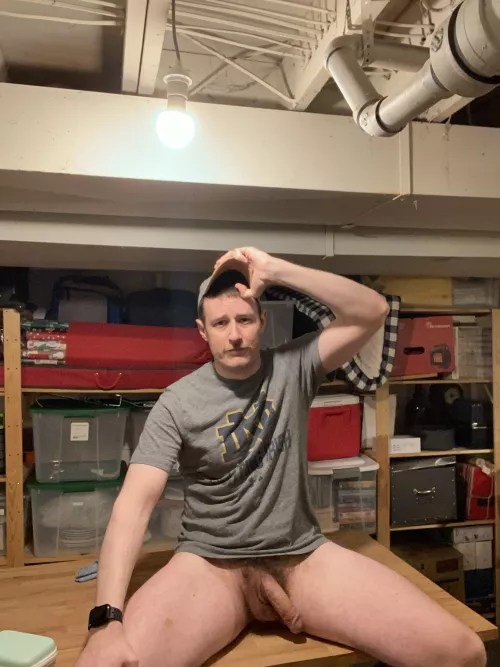 You gonna help me clean up the basement?