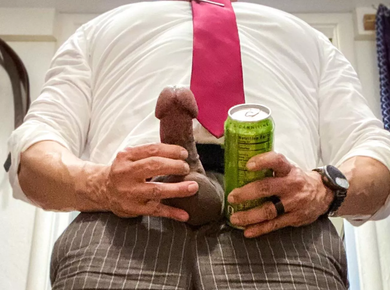 (46) Still worn out from NYE, how about an energy drink? Daddy’s got you!