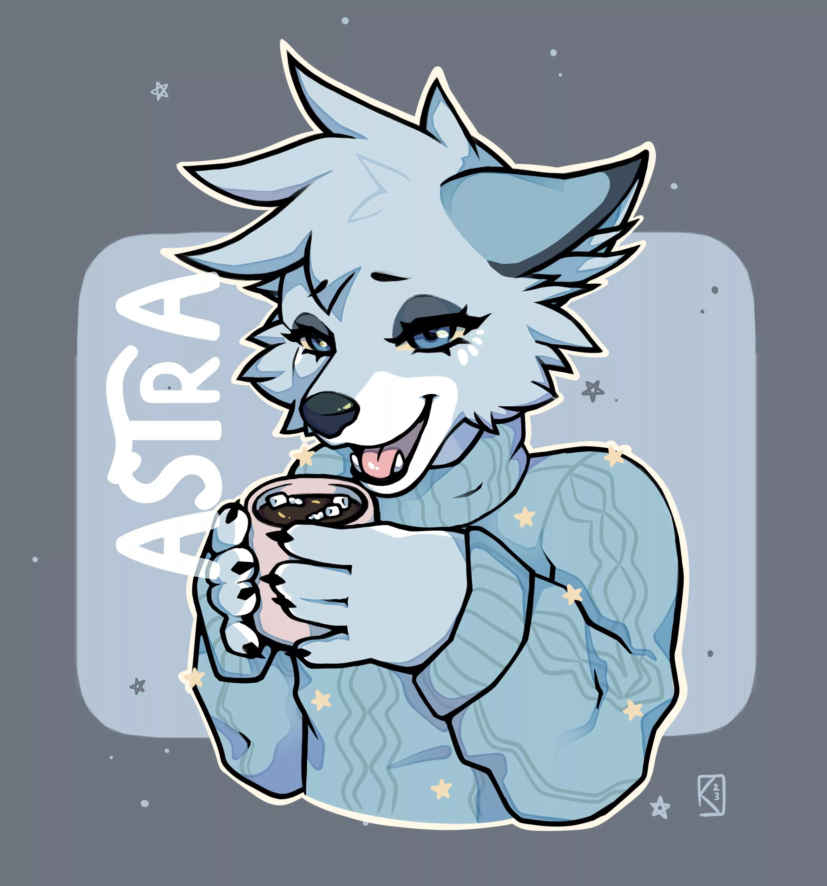 a commission i finished today :D thank u so much again 💕💕 (art by me)