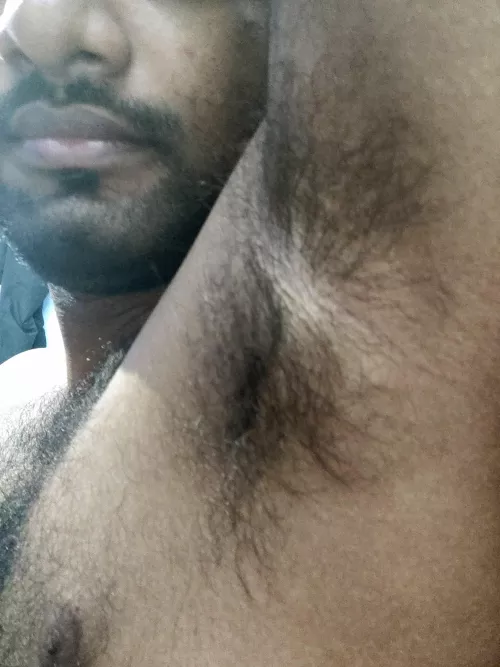 A hairy pit to a good day ☺️