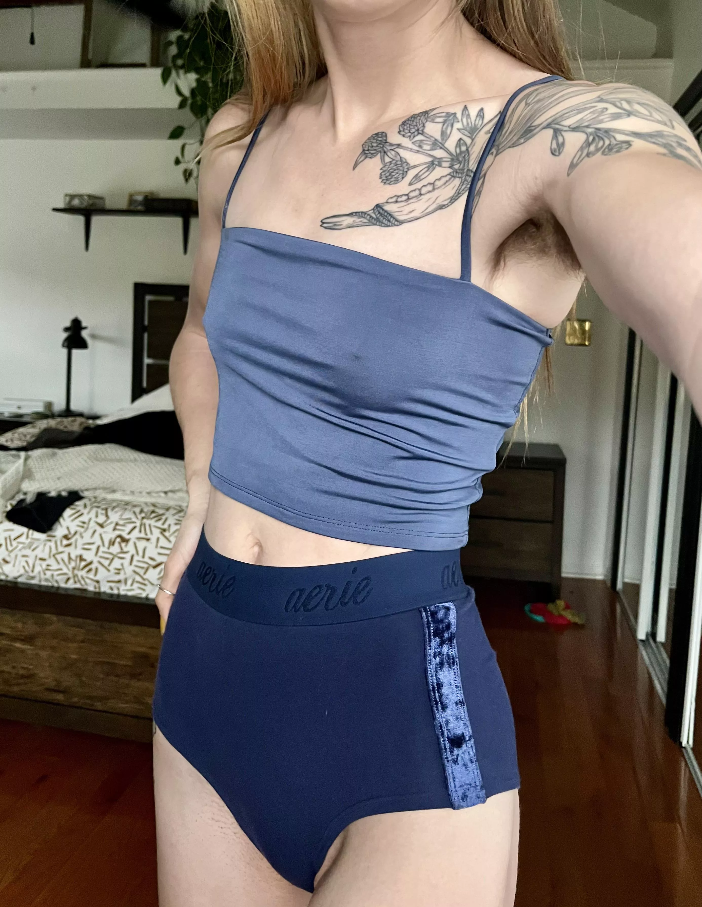 Accentuating my boyish figure