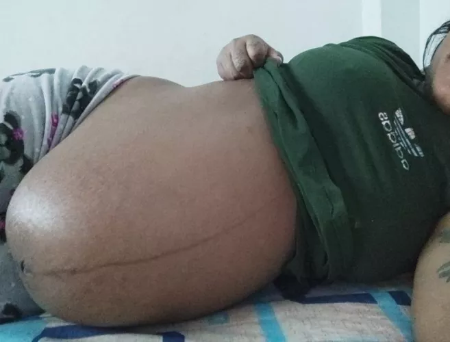 almost ready for a natural birth