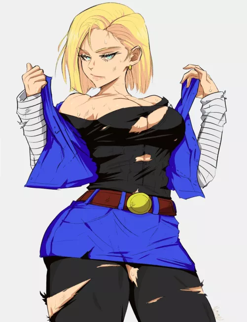 android 18 (@yoracrab) [Dragon Ball]
