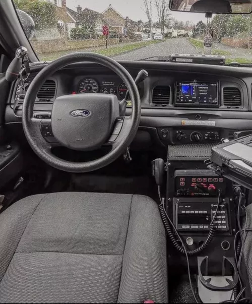 Another night another quiet shift… keep me company? (Throwback pic of my old cruiser cause I miss it)