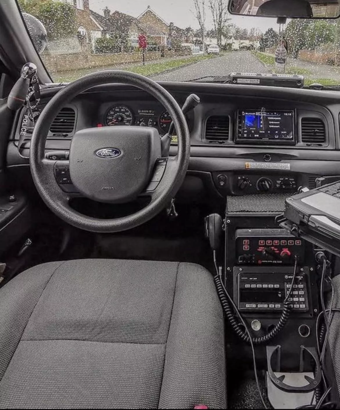 Another night another quiet shift… keep me company? (Throwback pic of my old cruiser cause I miss it)