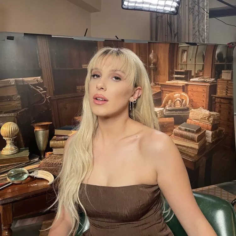 Blonde Millie drains me