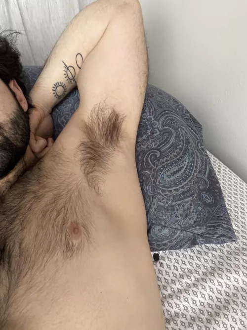 Catch a whiff of my hairy smelly pit