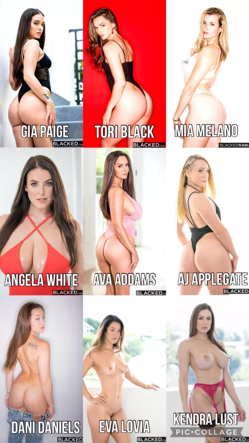 Choose your favourite lady from BLACKED