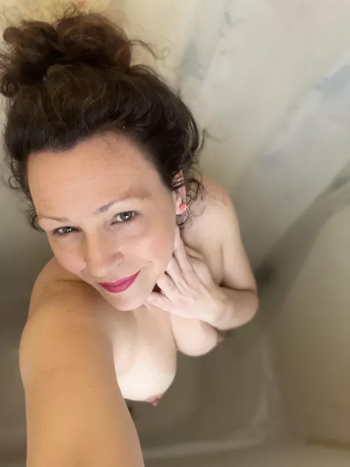 Come join mommy in the shower
