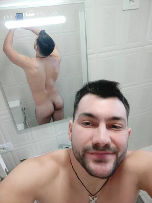 Definitely a man ass