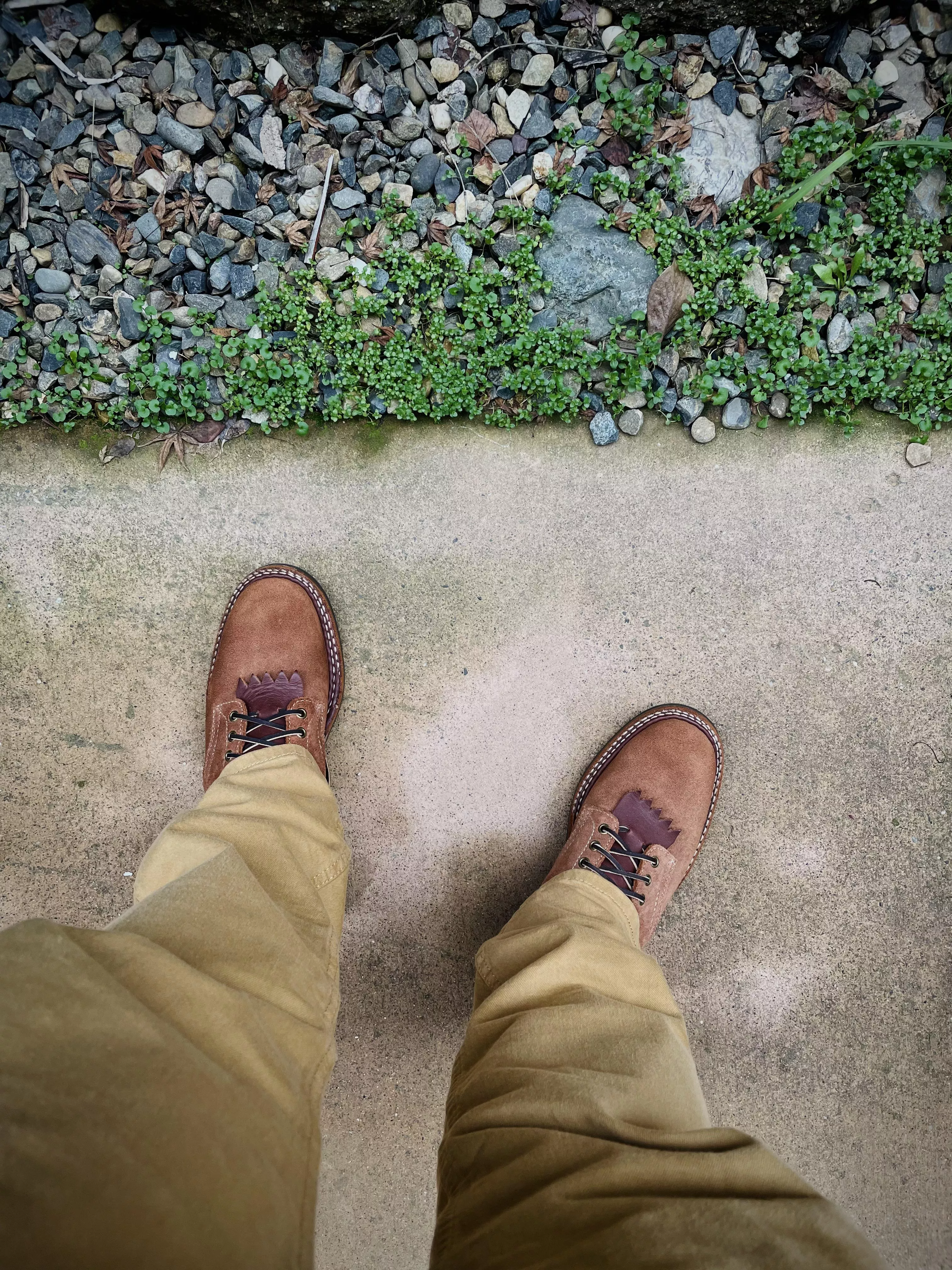 Digging this rough out Red Dog leather. It’s nice to be able to just rub away any marks on them.