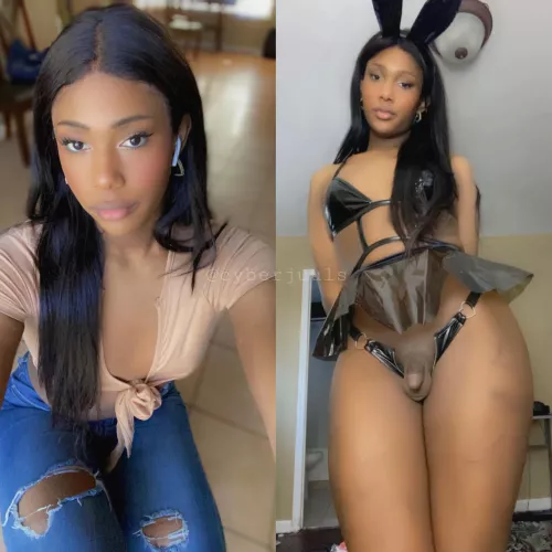Do you like bunny girls w cocks? 🥺