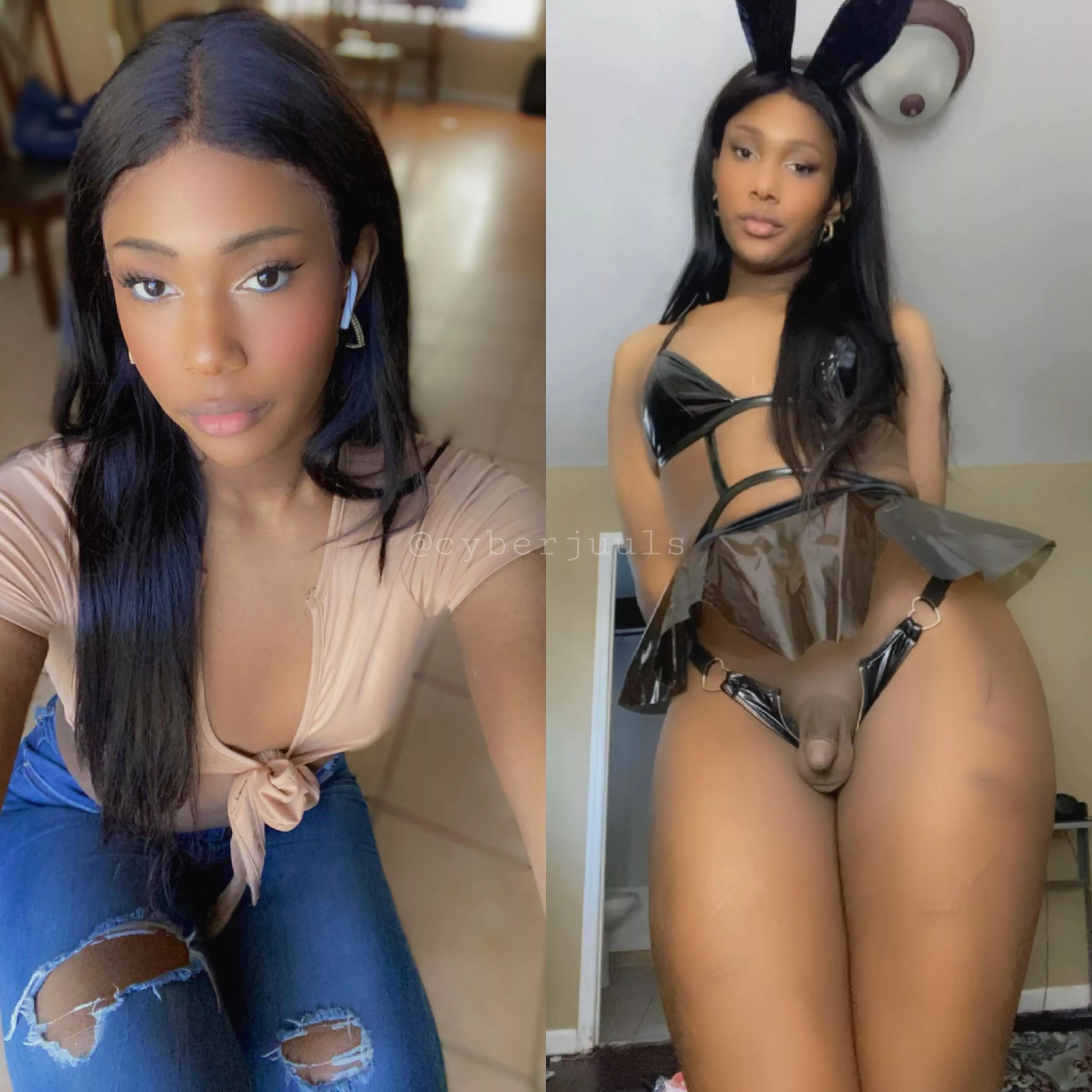 Do you like bunny girls w cocks? 🥺