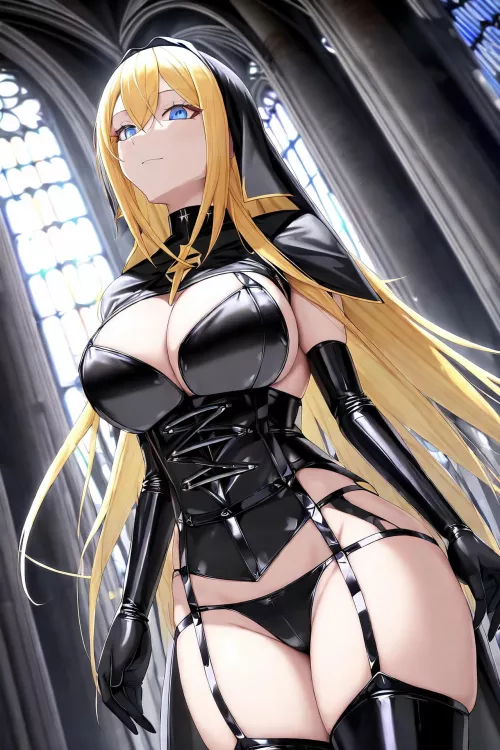 Dominatrix Nun