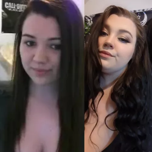 doubled my weight, which face do you prefer? 🤭🐽