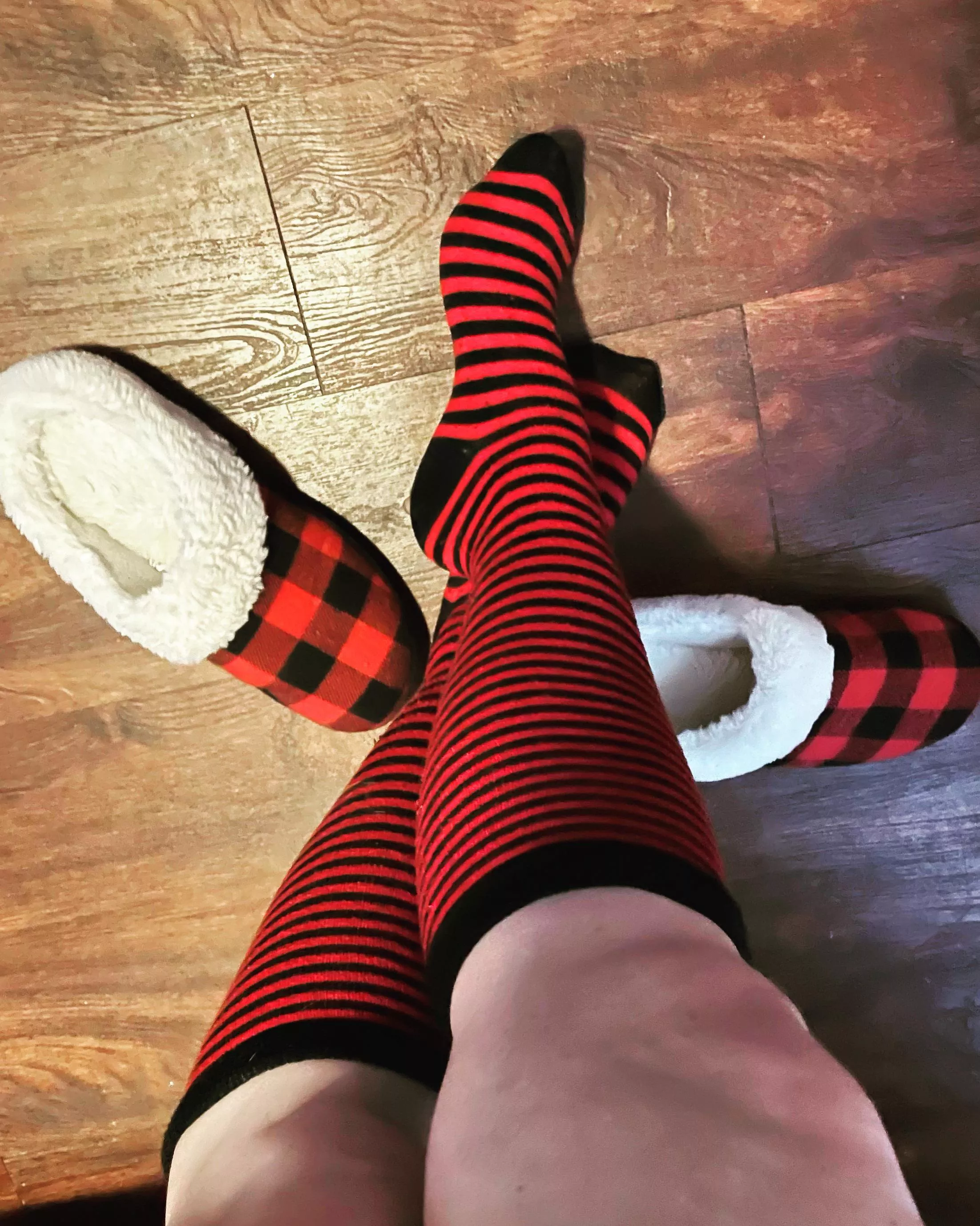 F- Love these stripey knee socks!