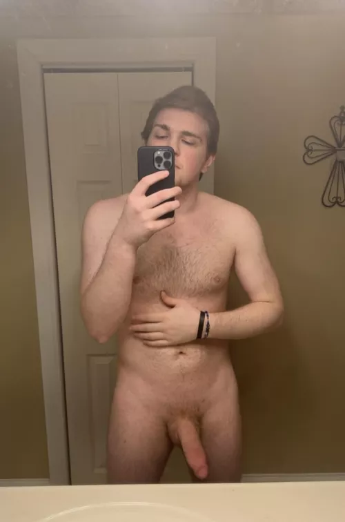 First nude of the year. Going to start working on my body