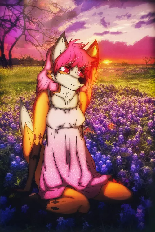 Foxy Lady (Art by me: 0l-Fox-l0)