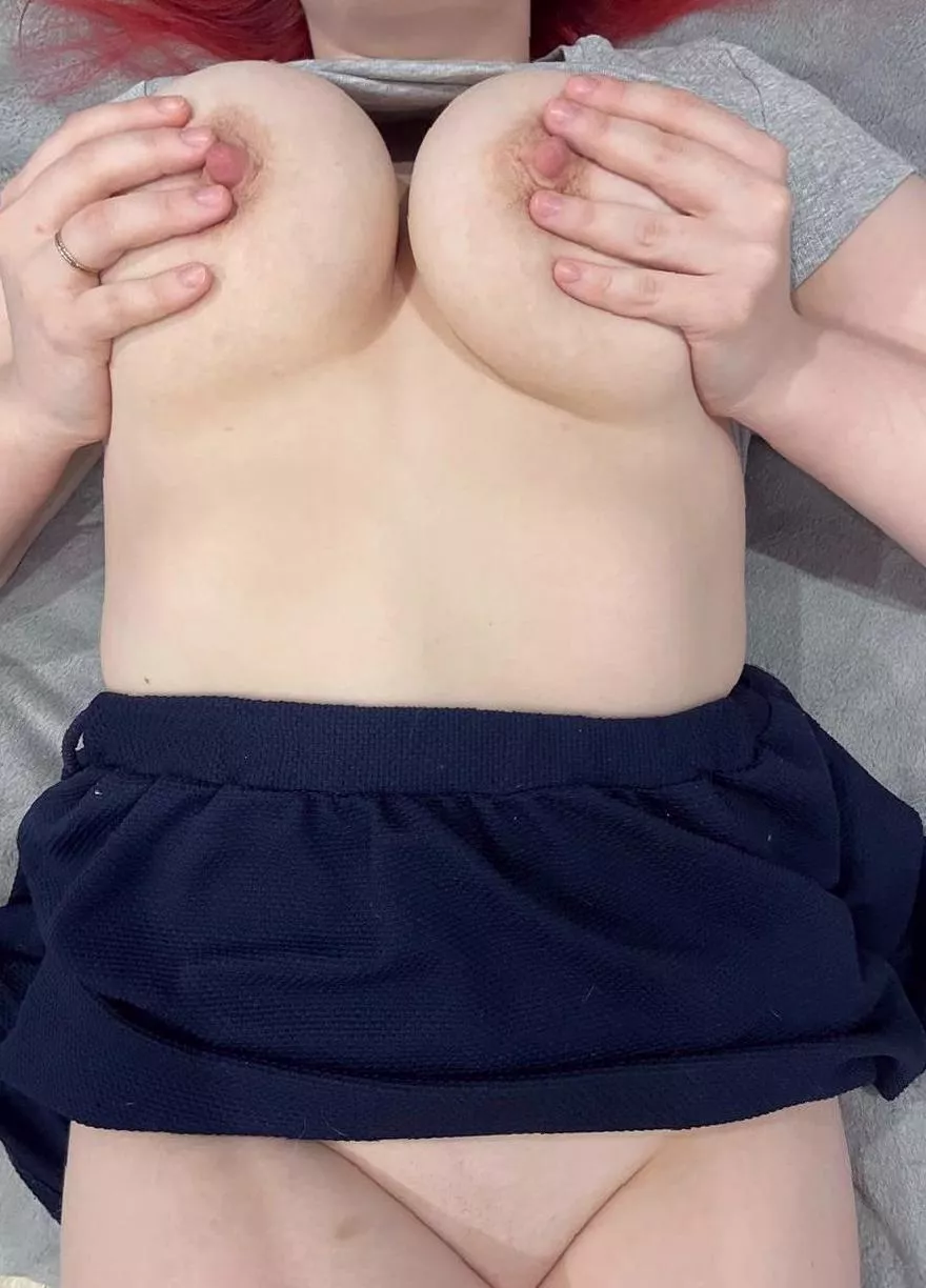 God's gift to the man is big tits