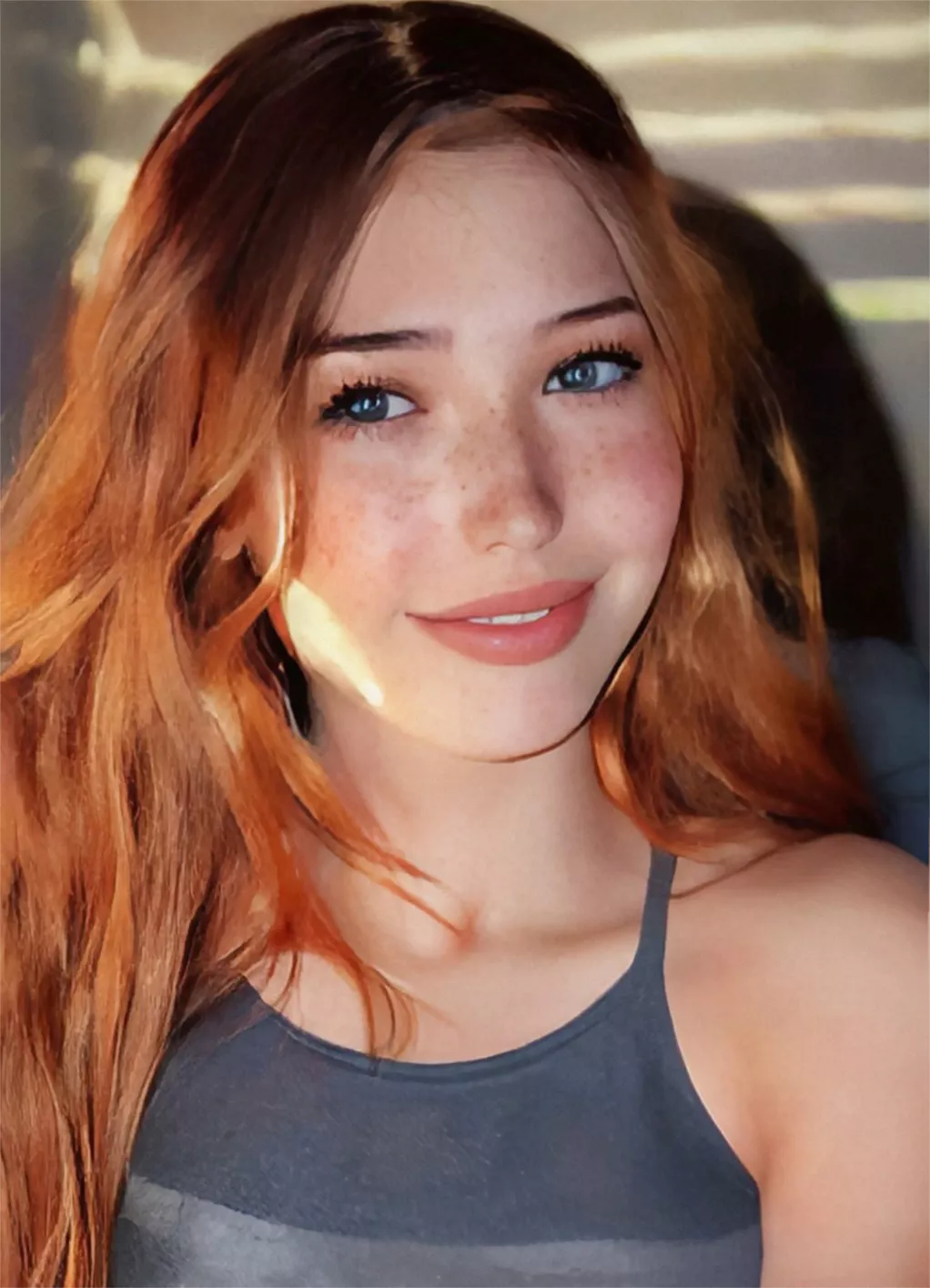 good morning! i hope my freckles can brighten ur day! (19F)