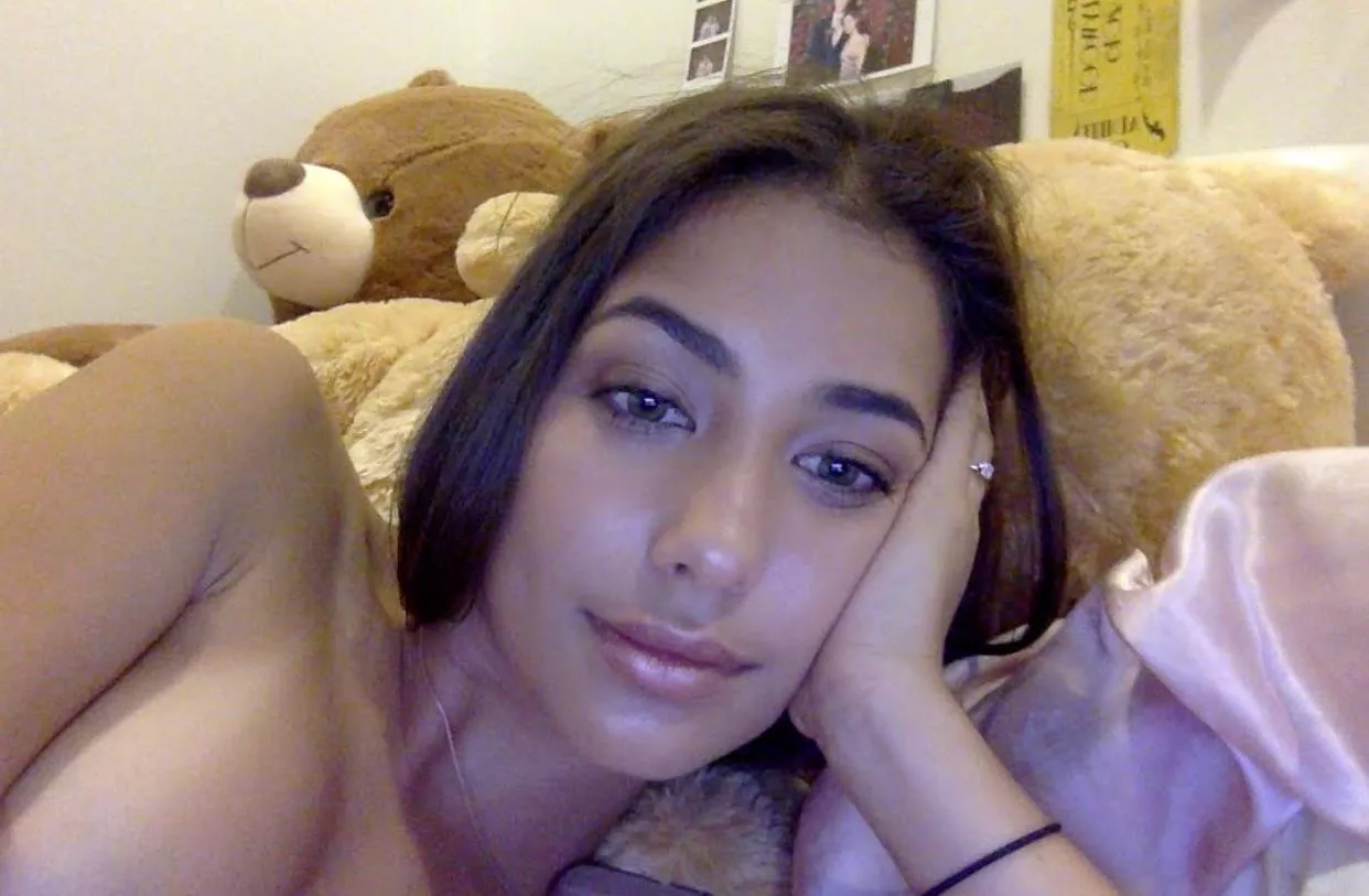 he just came all over my husbands pillow 😂😂