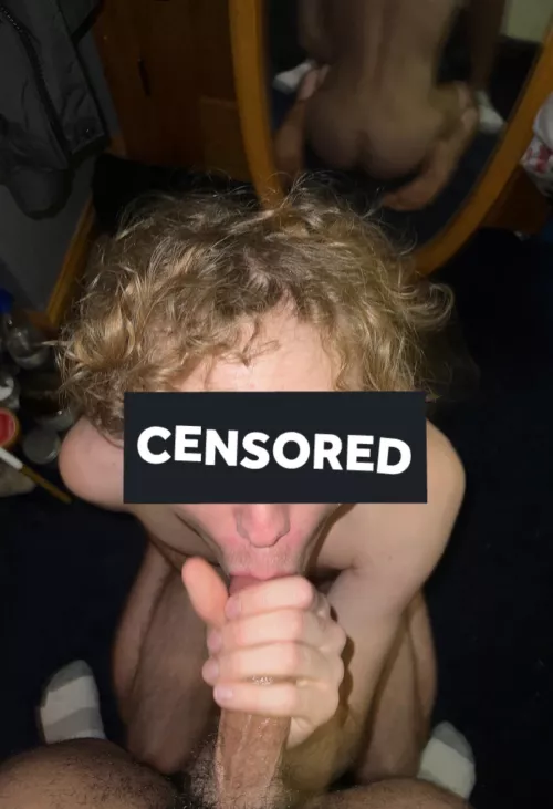 he loves this black dick 😆 (more content soon)