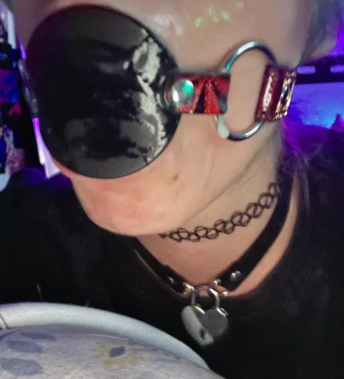 he put the dildo gag in and came on it because he knew how desperate it would make me